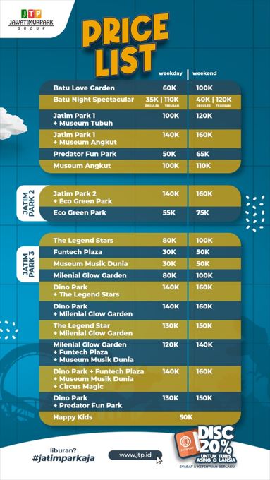 tiket masuk jatim park