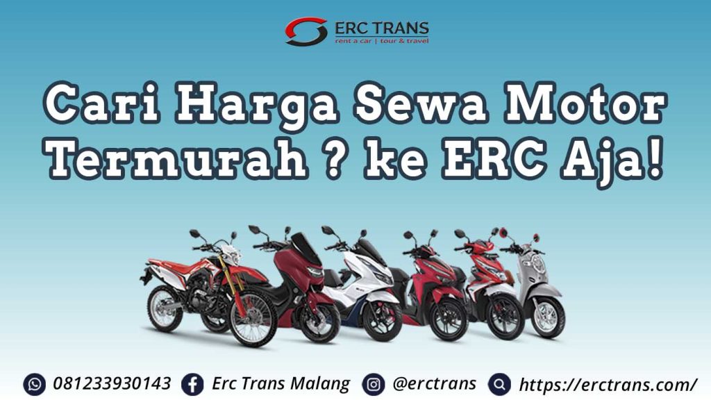 harga sewa motor termurah