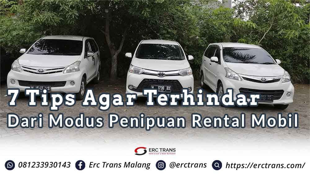 penipuan rental mobil