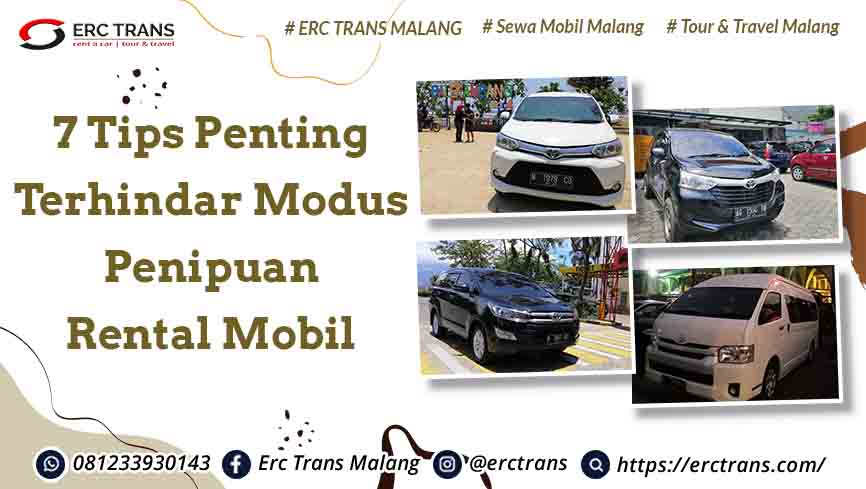 penipuan sewa mobil