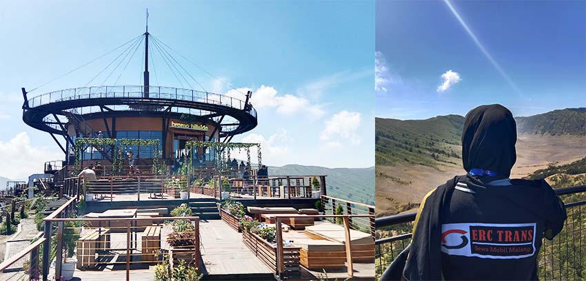 cafe bromo hillside