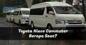 hiace commuter berapa seat