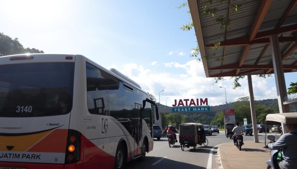 rute transportasi umum ke jatim park